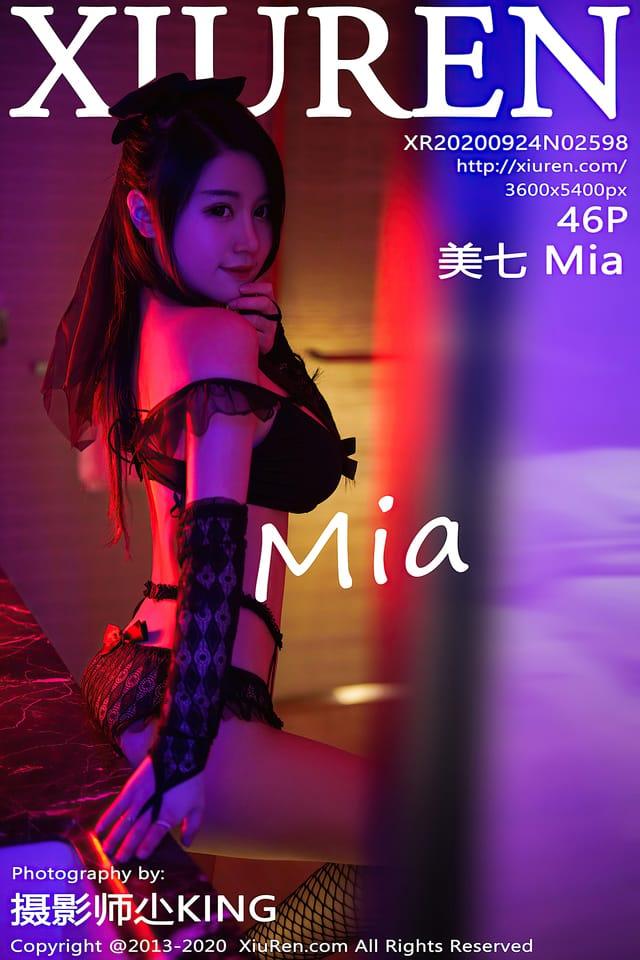 [Xiuren秀人网] 美七MIAVOL.2598 期[46+1P497M] – 2020.09.24