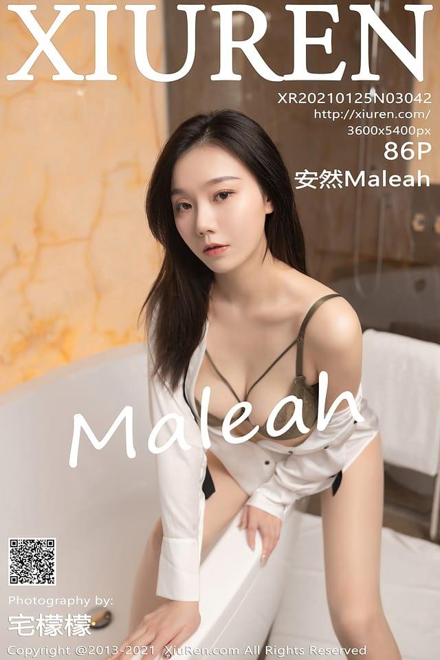 [Xiuren秀人网] 安然MaleahVOL.3042 期[86+1P852M] – 2021.01.25