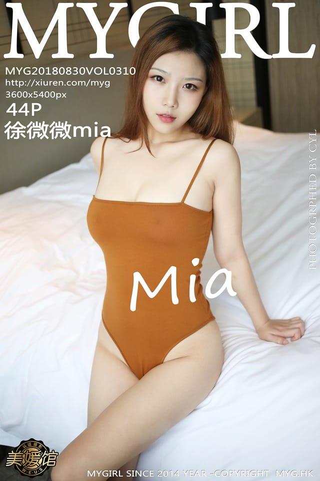[Xiuren秀人网] 徐微微miaVol.310 期[44+1P92M]美媛馆 – 2018.08.30